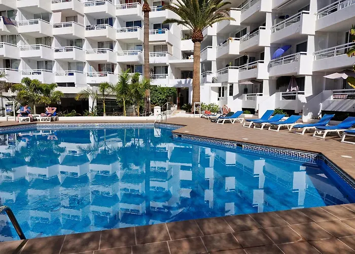 The Pool Balcony Playa Americas Apartment Costa Adeje (Tenerife)